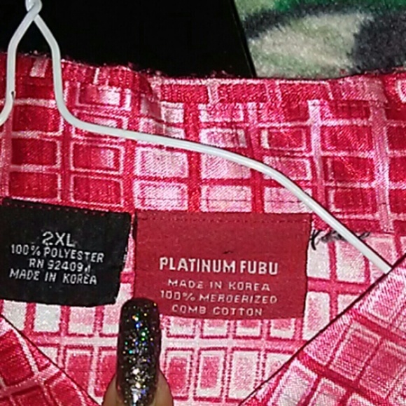 PLATINUM FUBU SHIRT - Picture 4 of 4